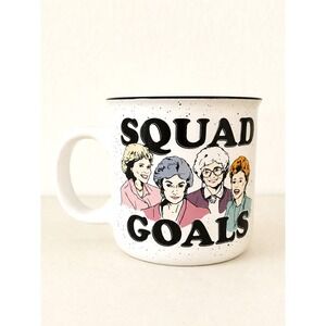 SQUAD GOALS The‎ Golden Girls Oversized 20 oz. Mug.  ABC Studios. California EUC